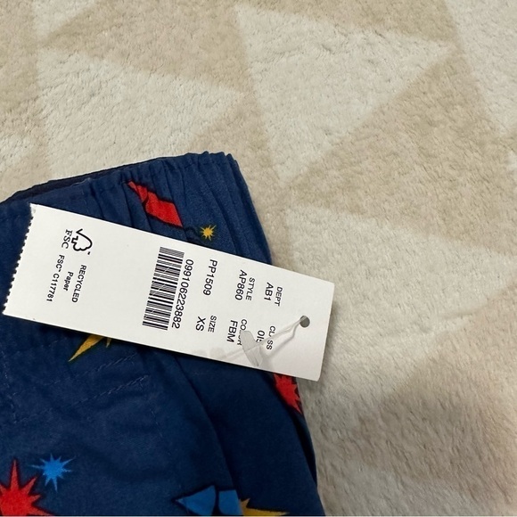 J crew mens printed boxers fireworks rocket print - Picture 2 of 3